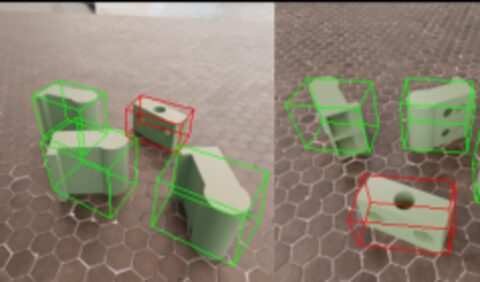 Odd-one-out detection across views of a multi-object scene